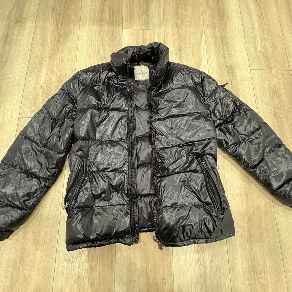 Moncler Black Puffer Jacket